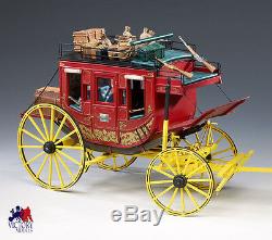 Amati Wild West Stagecoach 10th Scale High Quality Wood & Metal Model Kit