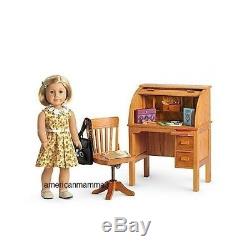 American Girl KIT SCHOOL DESK & CHAIR for 18 Dolls Furniture Kit's School NEW