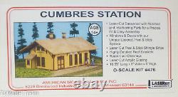 American Model Builders, Inc #476 Cumbres Station (O Scale) Laser Cut Kit (NEW)