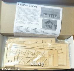 American Model Builders, Inc #476 Cumbres Station (O Scale) Laser Cut Kit (NEW)
