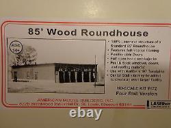 American Model Builders, Inc HO #172 Four Stall Roundhouse Kit (Kit Form)