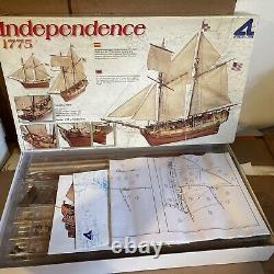 Artesania Independence 1775 135 Wood Ship Model Kit # 22414, Parts Sealed