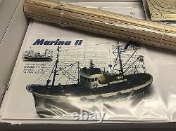 Artesania Latina Marina II Tuna Fishing Boat Wood Model Kit 125 NEW Open Box