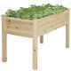 BCP Wooden Raised Vegetable Garden Bed Planter Kit Grow Gardening Vegetables