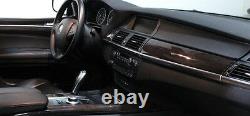 BMW Brand OEM E70 E70 LCI X5 2007-2013 Burr Walnut Wood Interior Trim Kit New