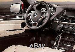 BMW Genuine OEM E71 E72 X6 2008+ Dark Bamboo Interior Trim Kit NEW