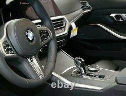 BMW OEM G20 3 Series Sedan 2019+ Gray Ash Grain Oak Wood Trim Kit 4 Pieces New