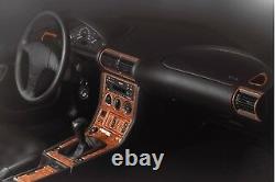 BMW Z3 Series Interior Dash Trim Kit 3M 3D 20-Parts Burl Wood 1996-1999