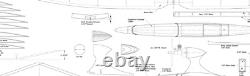 Baby Boomer Glider 40 WS RC Airplane Laser Cut Balsa Ply Short Kit Plans