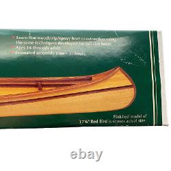 Bear Mountain Canoe 112 Model Kit Chestnut Prospector Wood Boxed Complete New