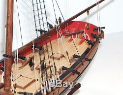 Beautiful, brand new Caldercraft wood model ship kit the Sherborne cutter