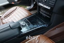 Black Wood Grain Car Interior Kit Cover Trim For Benz E CLASS W212 14-15