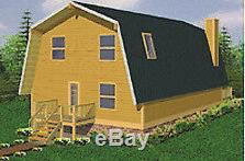 Bluemont 24 x 36 Customizable Shell Kit Home, delivered ready to build