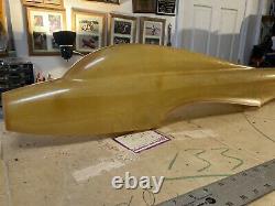 Bridi UFO Airplane Kit Nib vintage pattern RC. Wood/ Foam With Fiberglass Fuse