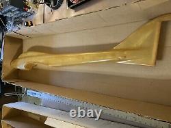 Bridi UFO Airplane Kit Nib vintage pattern RC. Wood/ Foam With Fiberglass Fuse