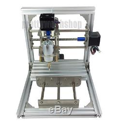 CNC Mini Milling Engraving Machine 3 Axis Router Kit DIY PCB Wood Acrylic Carve