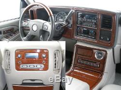 Cadillac Escalade Ext 2003 2006 New Auto Style Interior Wood Dash Trim Kit 27p