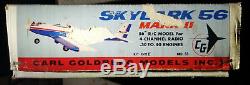 Carl Goldberg models inc. Skylark 56 Mark II Kit G21II #53 NEW RARE VINTAGE