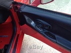 Chevy Corvette C5 C-5 Interior Real Carbon Fiber Dash Trim Kit Set 97 98 99 2000