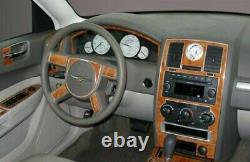 Chrysler 300 C Set Fit 2011 2012 2013 2014 New Interior Wood Dash Trim Kit 53pcs