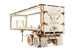 Combo Deal! UGears Heavy Boy Truck + Trailer Wooden Mechanical Models