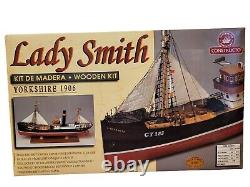 Constructo 80829 Lady Smith English Fishing Steamer Wooden Model Kit Ladysmith