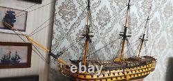 Crown HMS VICTORY 1805 Scale 1/96 1032mm 40 Wood model ship kit