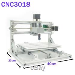 DIY CNC Mill Router Kit 30x18cm Wood Engraver Milling Machine withOffline Control