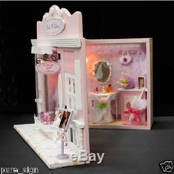 DIY Handcraft Miniature Project Kit Dolls House European The Wedding Dress Shop