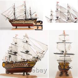 DIY Handmade Ship Wooden Sailing Boat Model Kit HMS VICTORY wood kits ships NEW