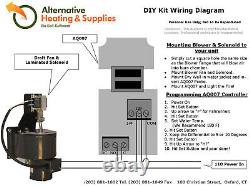 DIY Kit with Door, Build Your Own Wood Boiler or Furnace