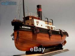 DIY SANSON Tugboat Scale 1/50 610mm RC boat Wood Model Ship Kits