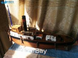 DIY SANSON Tugboat Scale 1/50 610mm RC boat Wood Model Ship Kits