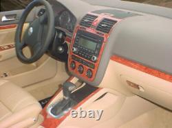 Dash Trim Auto Kit 33ps Fit Vw Golf Mk4 1999- 2004 Coupe Wood Alum Dash Trim Kit