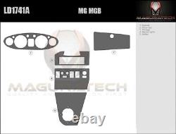 Dash Trim Kit for MG MGB 72 73 74 75 76 carbon fiber wood aluminum