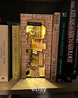 Diagon Alley Book Nook Complete Kit, No Tools Required, With Lights