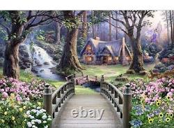 Diamond Painting Forest House In The Woods Design Embroidery Portrait Decoration