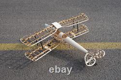 Diy Havilland Dh 82 Tiger Moth Wood Plane Airplane Kit 102Cm Wingspan Model Toy