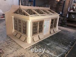 Dolls House 1/12 scale Large Conservatory Kit DOUBLE ENDED