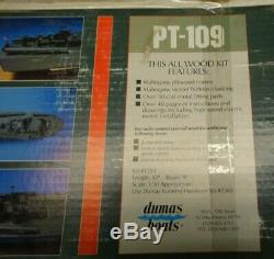 Dumas Pt109 Torpedo Model Boat Kit. New