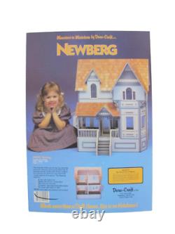 Dura Craft Vintage NOS Newberg Wood Victorian Dollhouse Kit NB180 New in Box DIY