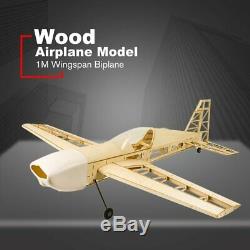 EP EX330 Balsa Wood Training Plane 1.0M Wingspan Biplane RC Models KIT/PNP