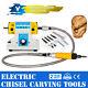 Electric Chisel Carving Tools Wood Chisel Carving Machine Kit Engraving 220V