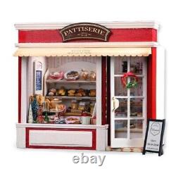 FREAK Dollhouse Kit Set Miniature European Travel Diary Bakery Pattiserie New JP