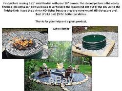 FR CK 6, 12, 18 or 24 Complete Basic Wood to Propane Fire Pit Conversion Kit