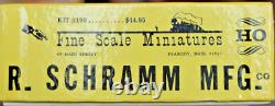 FSM Fine Scale Miniatures HO scale Kit #190 R. Schramm Mfg. Co