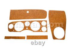 Fiat 124 Spider 1600 1800 Dashboard Wood Kit New