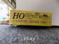Fine Scale Minatures Logging Repair Shed Ho Kit No 160