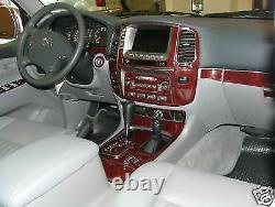 Fit Toyota Land Cruiser Fit 1995 1996 1997 New Style Interior Wood Dash Trim Kit