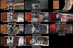 Fits Ford F150 2013-2014 With Bucket Seats Large Wood Dash Trim Kit